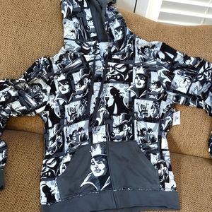 NWT Disney Parks Villain zippered sweatshirt jacket size Large